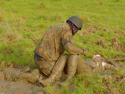 Lara Croft fucked in mud