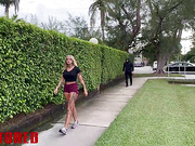 Stephanie Love picks up the wrong package and Oliver Flynn