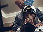 Kristen Scott Blows Cock Like a Trumpet