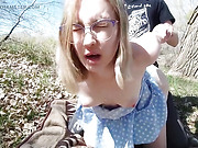 Mary's picnic ends with a hard fuck