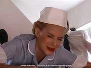 Nurse Amelia Rutherford gets a taste for discipline, but it